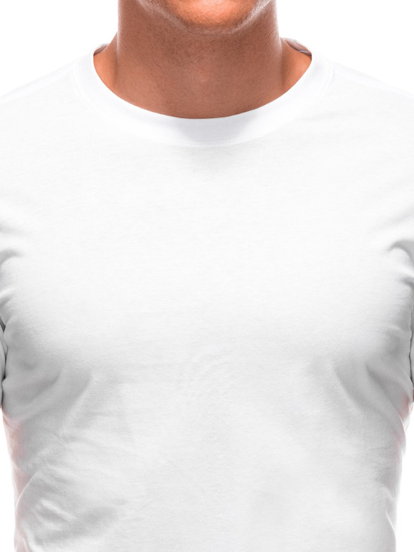 Edoti EDOTI Moška osnovna majica, bela