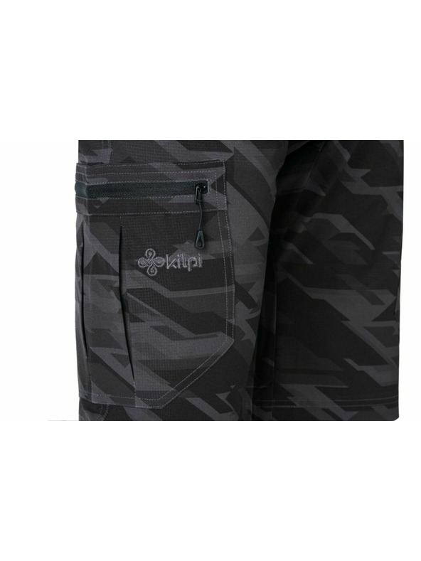 Kilpi Moške lahke kratke hlače za na prostem Klipi ASHER-M temno sive barve
