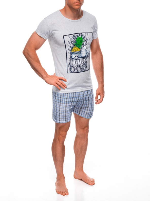 Edoti EDOTI Moška pižama, siva