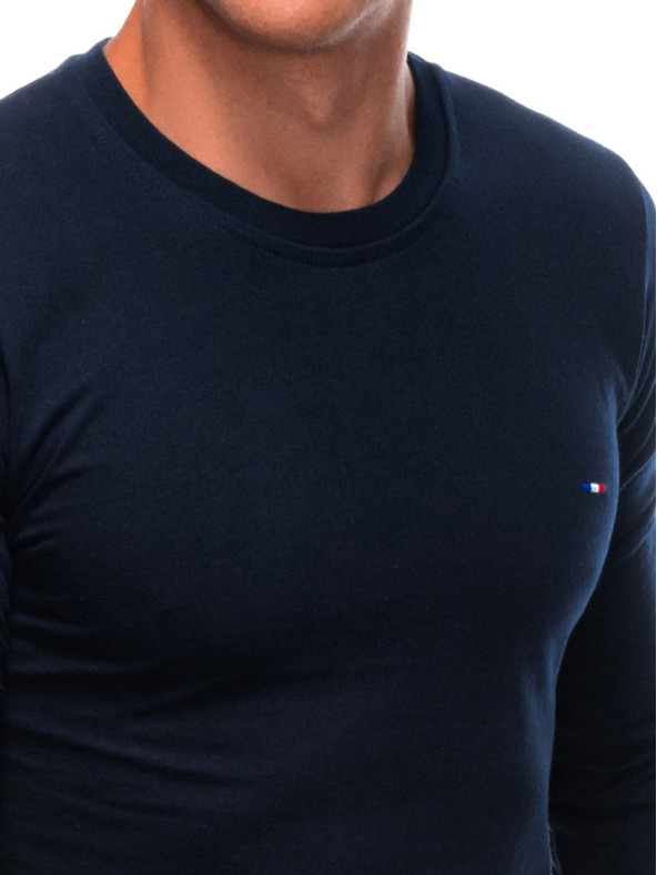 Edoti EDOTI Moška majica z dolgimi rokavi, temno modra