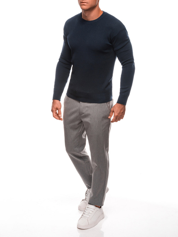 Edoti EDOTI Moški pulover, temno moder