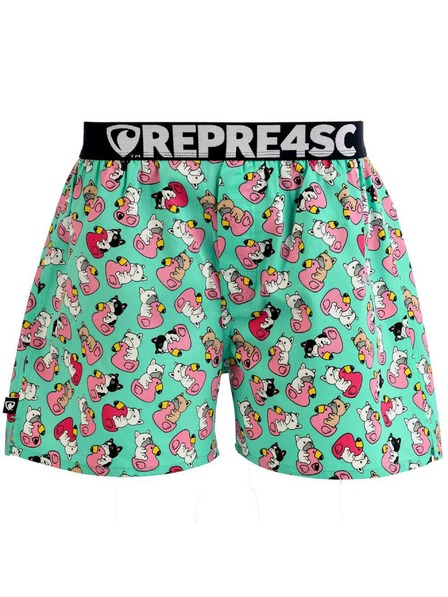 Represent Moške kratke hlače EXCLUSIVE MIKE BULLDOG BATHING Predstavljamo