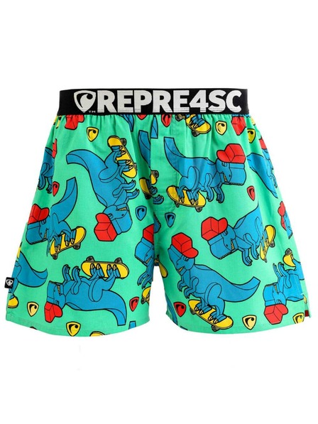 Represent Moške kratke hlače EXCLUSIVE MIKE SKATING T-REX Predstavljamo