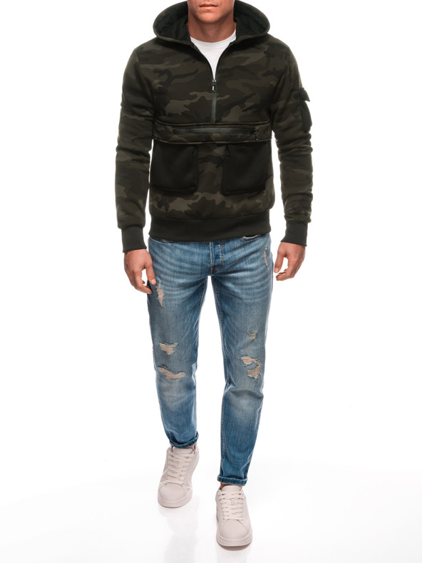 Edoti Moška jopa s kapuco Edoti