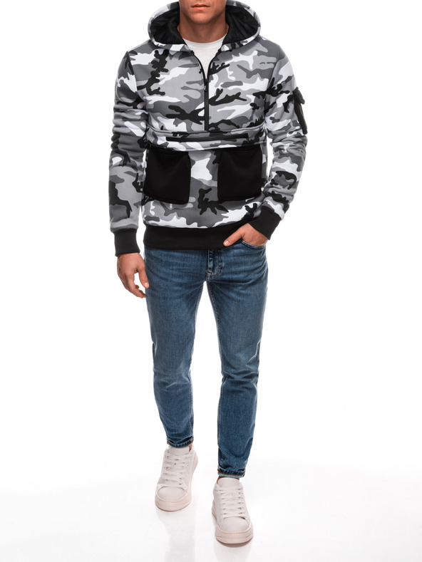 Edoti Moška jopa s kapuco Edoti