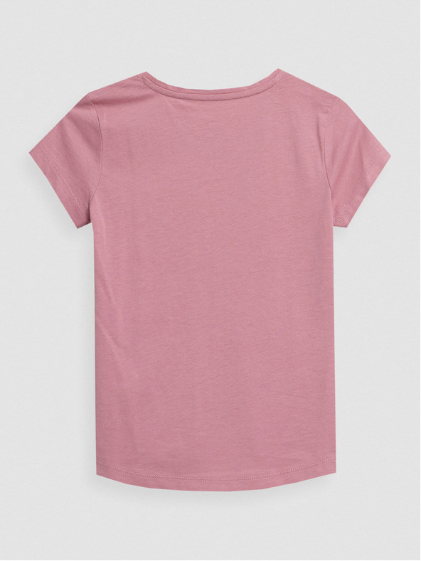 4F Otroška bombažna majica z logotipom