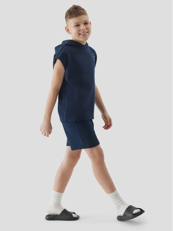 4F Fantovska majica s kapuco brez rokavov 4F