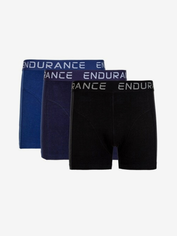 Endurance Moške boksarske hlače Endurance BURKE 3-Pack