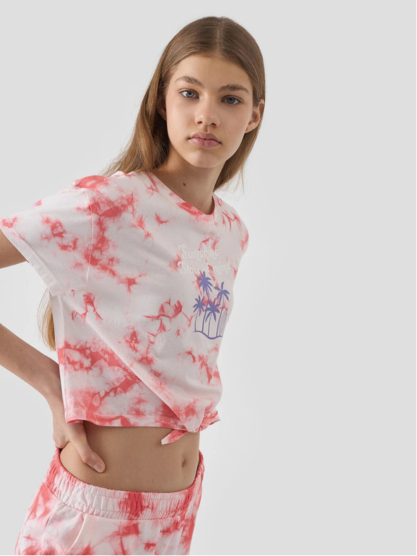 4F Dekliška majica s potiskom 4F