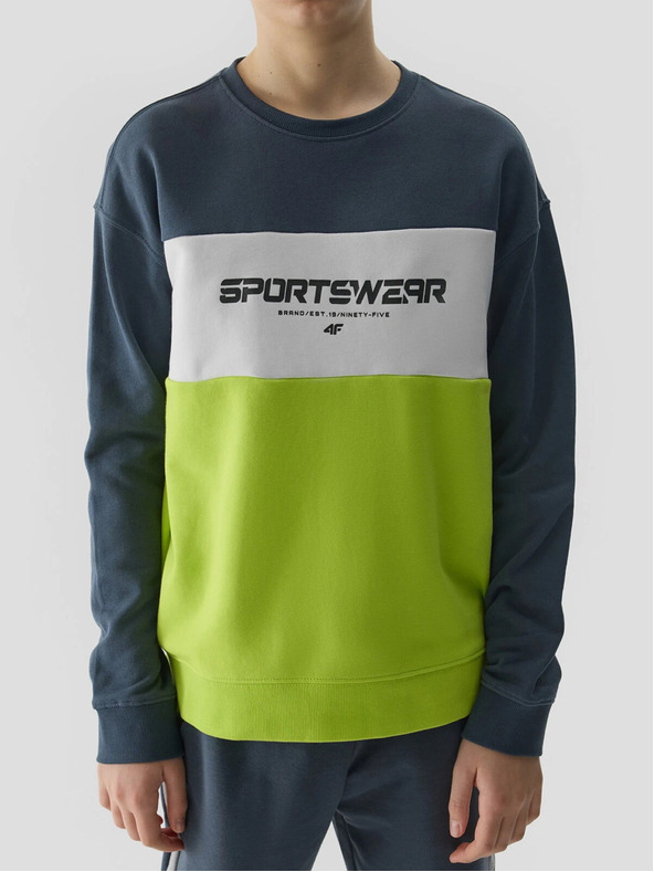 4F Fantovska majica brez zapenjanja in brez kapuce 4F