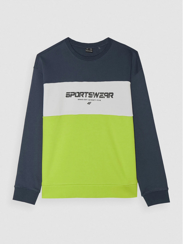 4F Fantovska majica brez zapenjanja in brez kapuce 4F