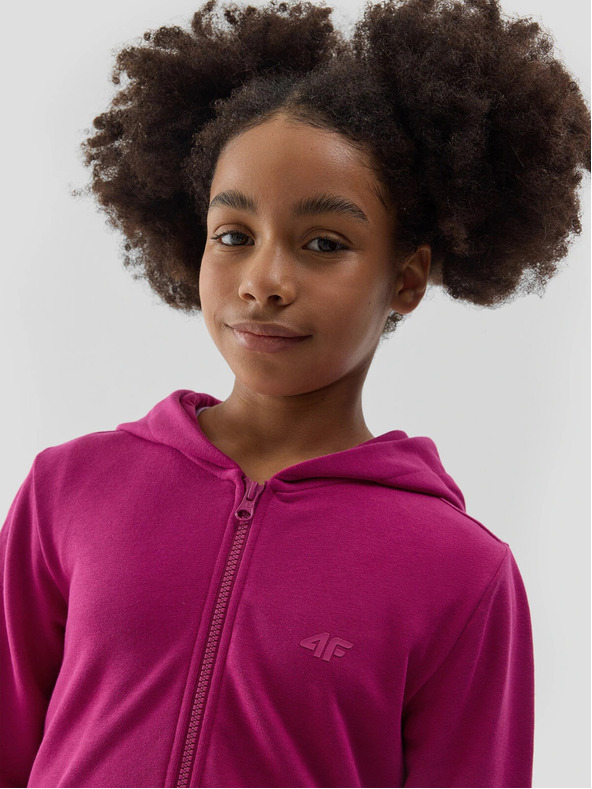 4F 4F dekliška jopa s kapuco