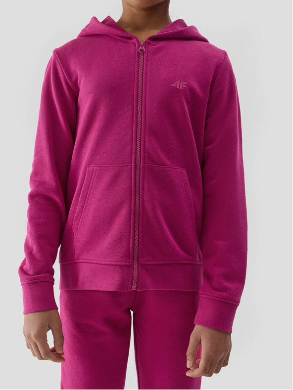 4F 4F dekliška jopa s kapuco