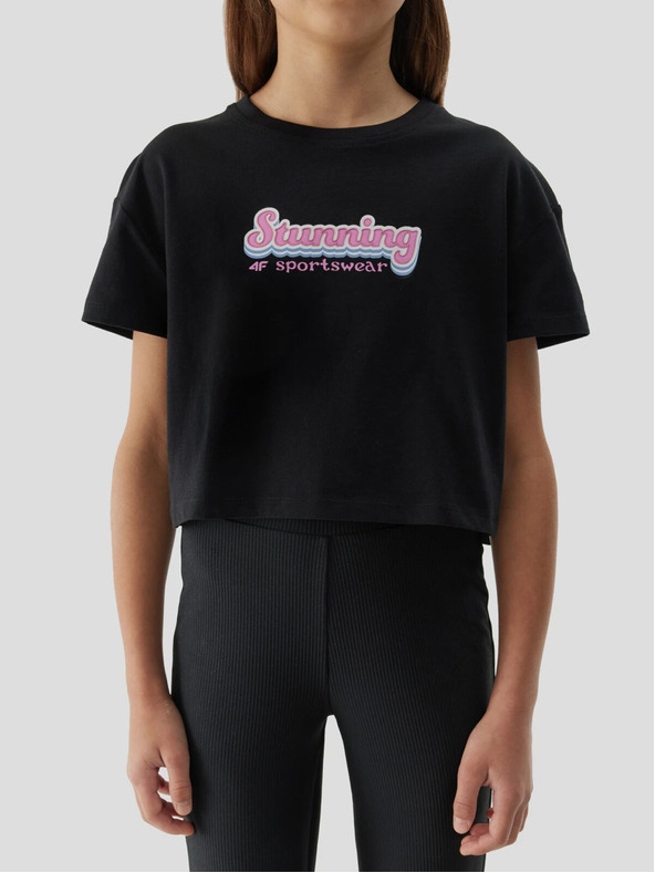 4F Dekliška majica iz organskega bombaža 4F