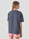 4F Dekliška majica oversize s potiskom 4F