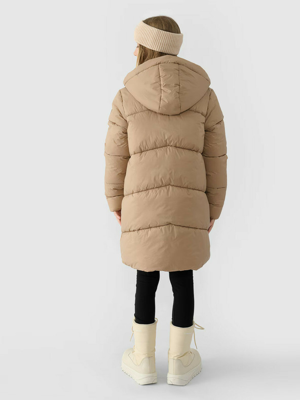 4F Dekliški puhast plašč 4F