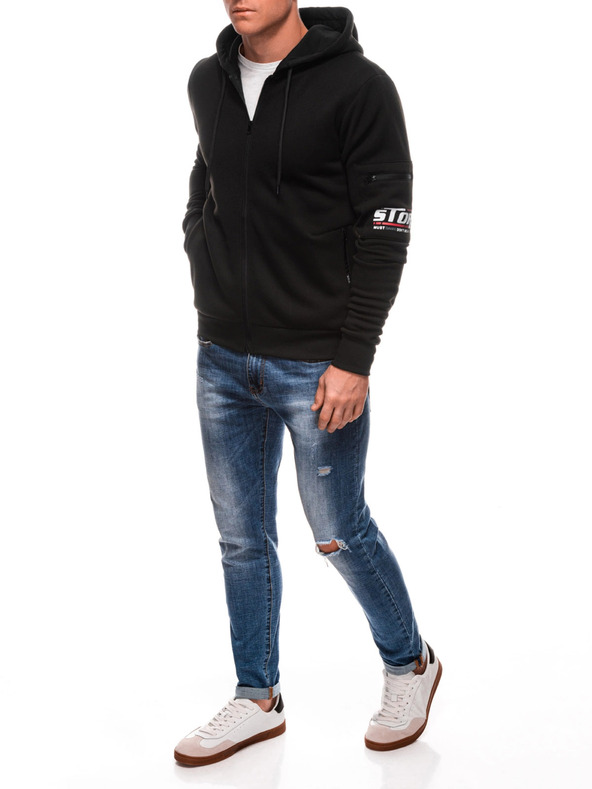 Edoti Moška jopa s kapuco 1701B Edoti