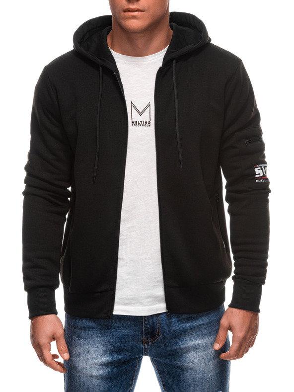 Edoti Moška jopa s kapuco 1701B Edoti