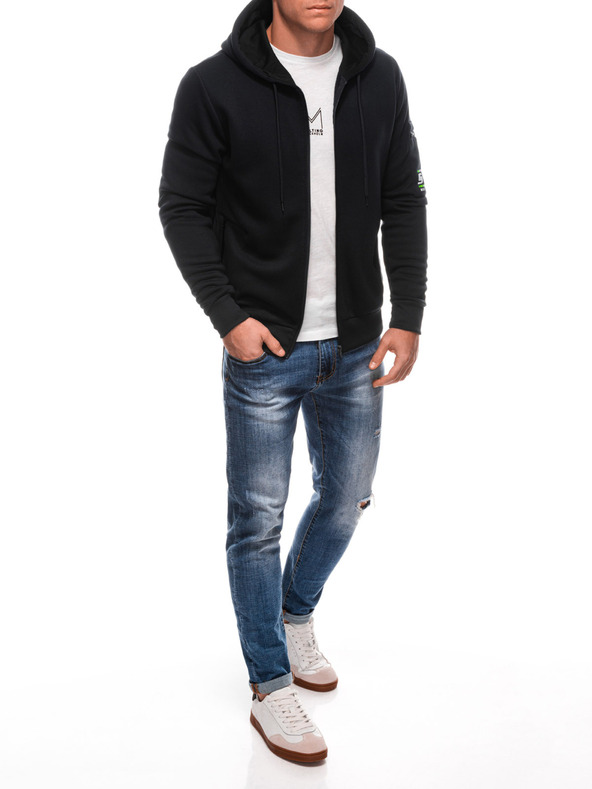 Edoti Moška jopa s kapuco 1701B Edoti