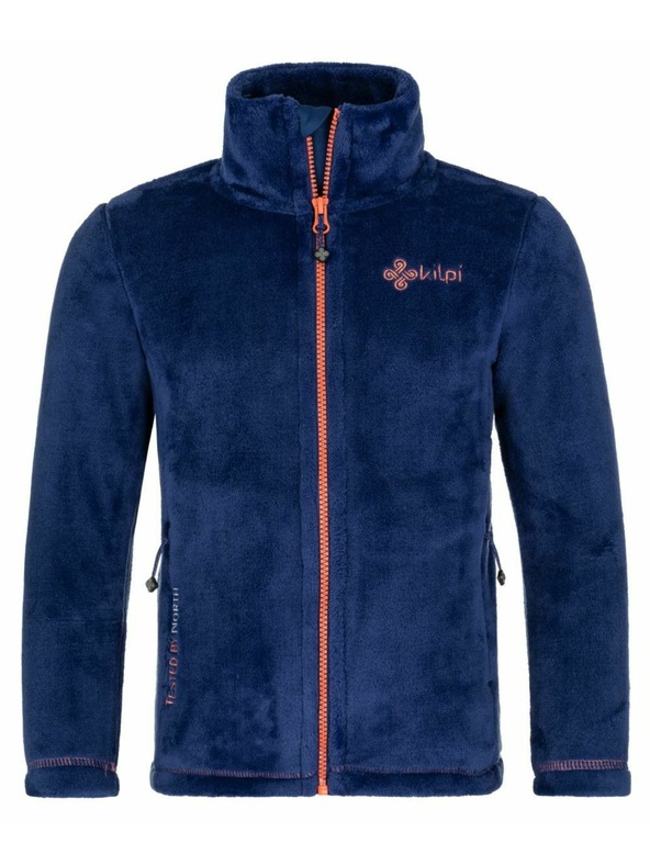 Kilpi Dekliška plišasta jopa Kilpi ERIN-JG temno modra