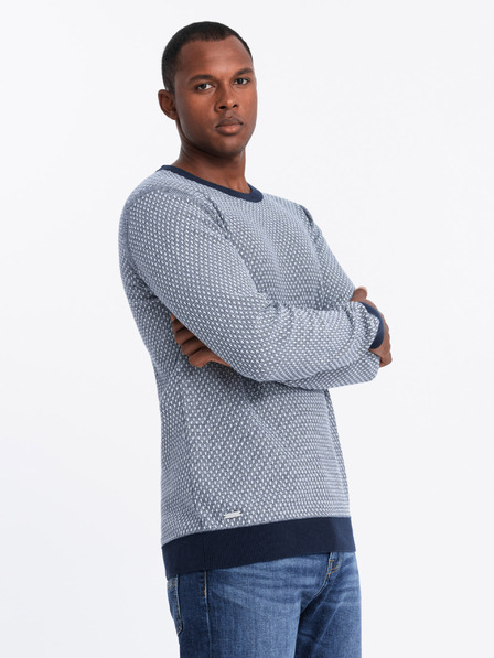 Ombre Clothing Moški pleteni pulover Ombre oblačila