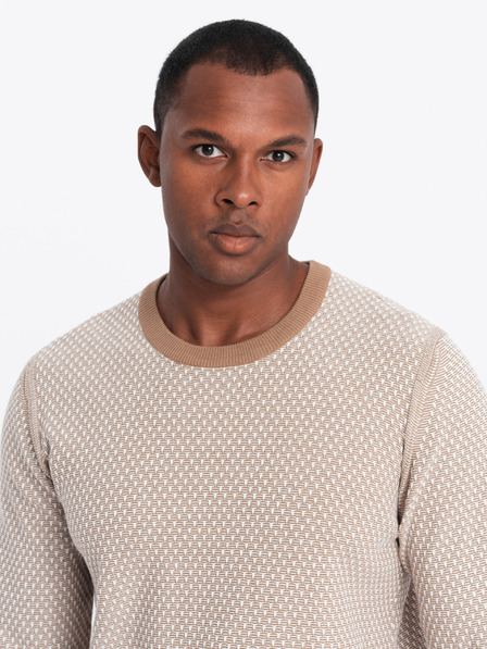 Ombre Clothing Moški pleteni pulover Ombre oblačila