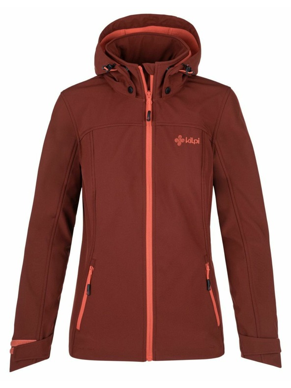Kilpi Ženska softshell jakna KILPI RAVIA-W Temno rdeča