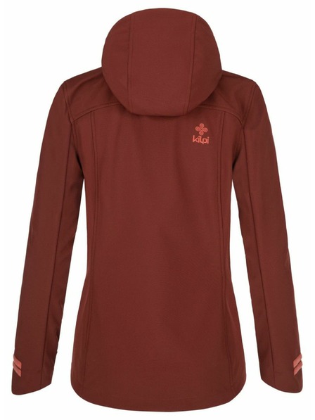 Kilpi Ženska softshell jakna KILPI RAVIA-W Temno rdeča