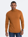 Ombre Clothing Moški pleteni enobarvni rolo iz viskoze Ombre Clothing