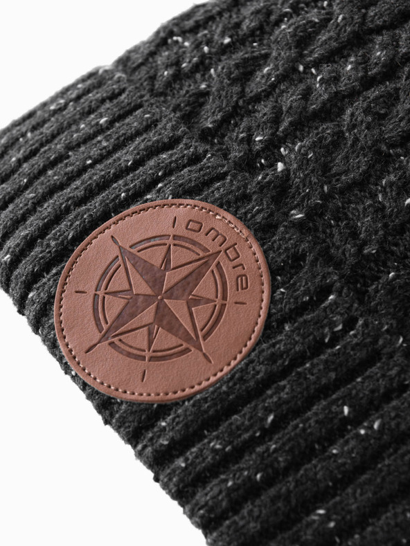 Ombre Clothing Ombre Clothing Moška kapa z okroglim dodatkom