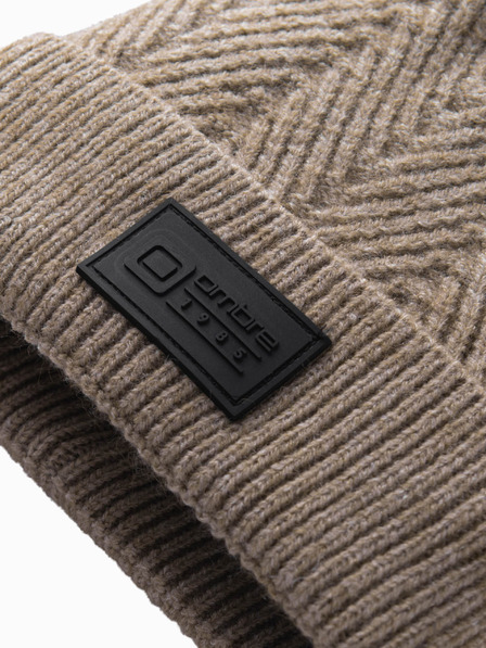 Ombre Clothing Moška pletena kapa Ombre oblačila