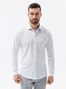 Ombre Clothing Moška pletena srajca s tankimi rokavi Ombre oblačila