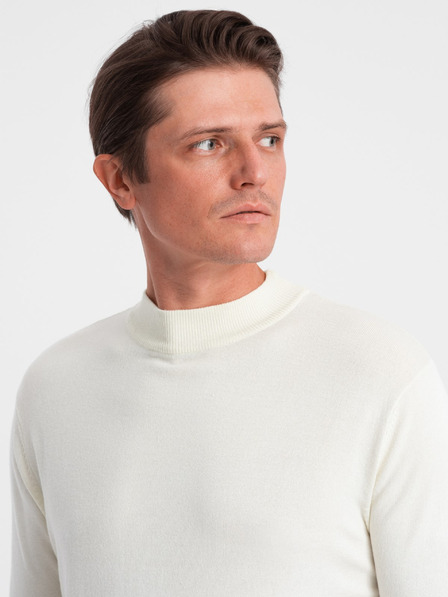 Ombre Clothing Moški pleteni pol rolojaki z viskoznim vzorcem Ombre oblačila