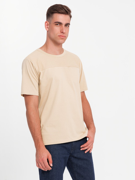 Ombre Clothing Moška bombažna majica Ombre oblačila