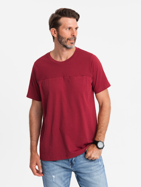 Ombre Clothing Moška bombažna majica Ombre oblačila