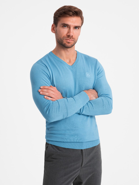 Ombre Clothing Elegantna moška jopa z V-izrezom Ombre oblačila