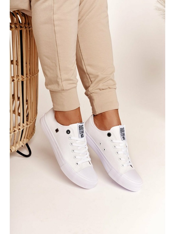 BIG STAR SHOES Ženske superge Big Star Classic - White