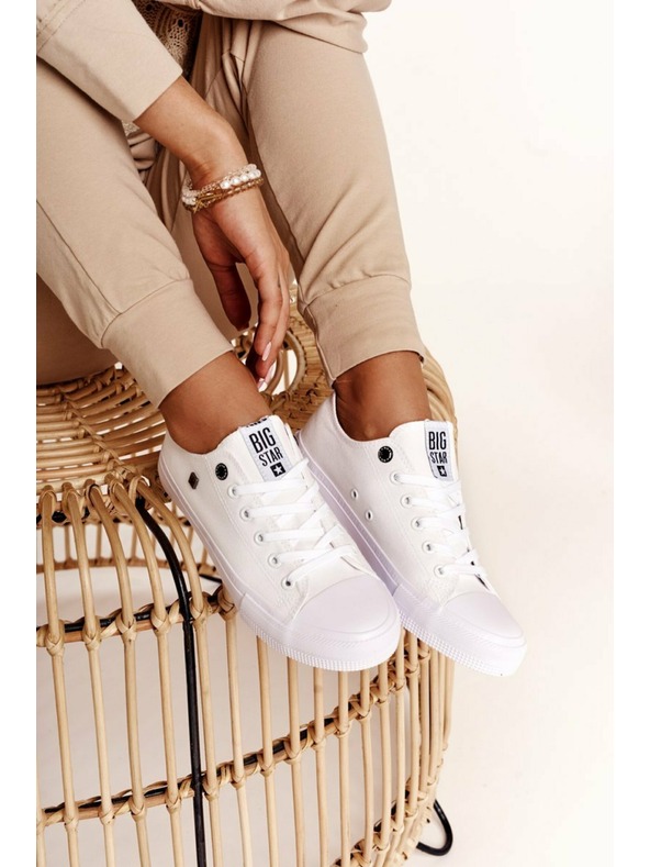 BIG STAR SHOES Ženske superge Big Star Classic - White