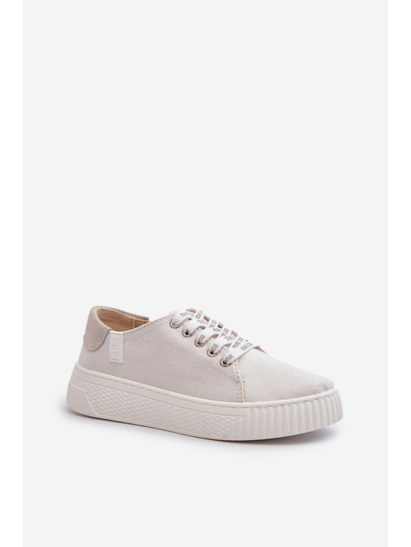 BIG STAR SHOES Ženske superge MEMORY FOAM SYSTEM BIG STAR White