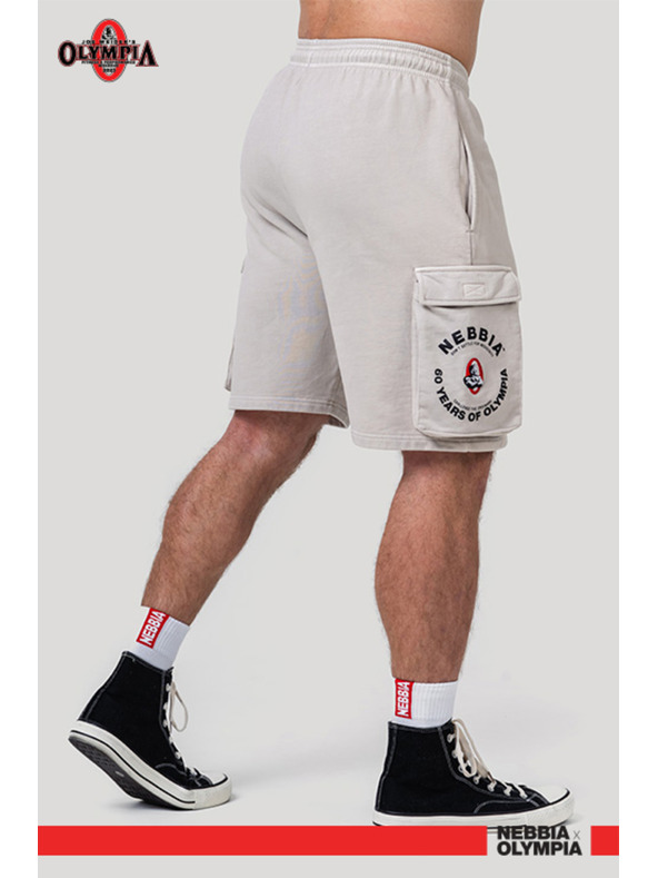 Nebbia oprane ohlapne tovorne hlače LEGACY 787 M,svetlo siva