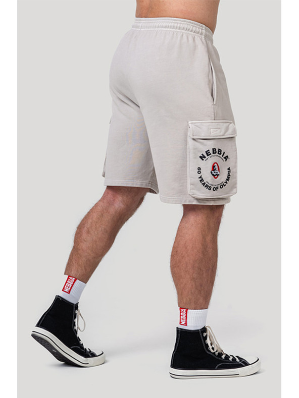 Nebbia oprane ohlapne tovorne hlače LEGACY 787 M,svetlo siva