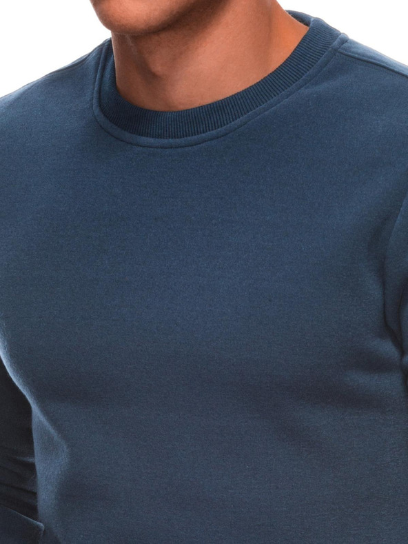 Edoti Moška enobarvna majica BASIC z okroglim vratom Edoti