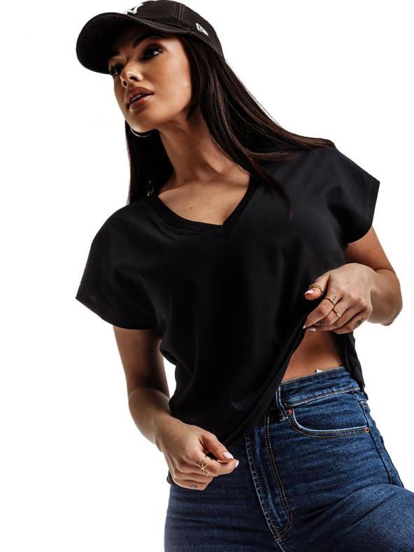 Edoti Črna ženska majica Edoti