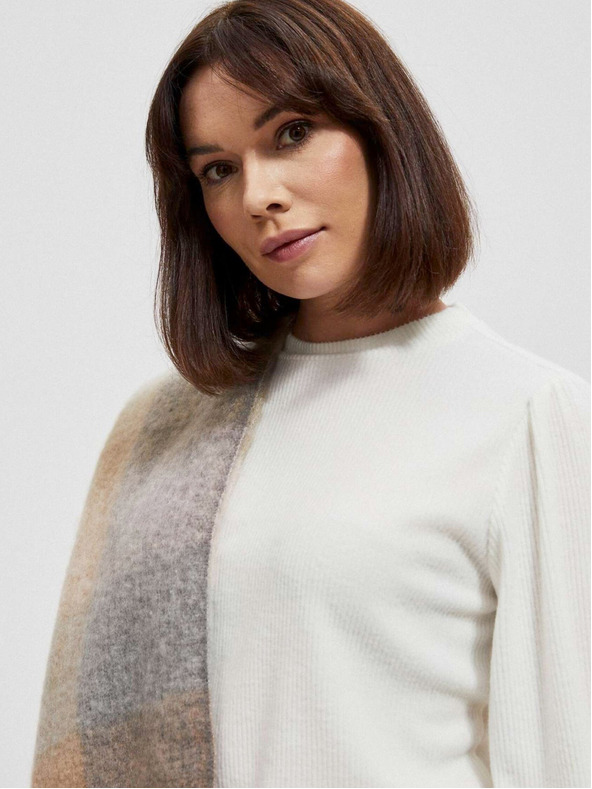 Moodo Topel šal z nežnim vzorcem