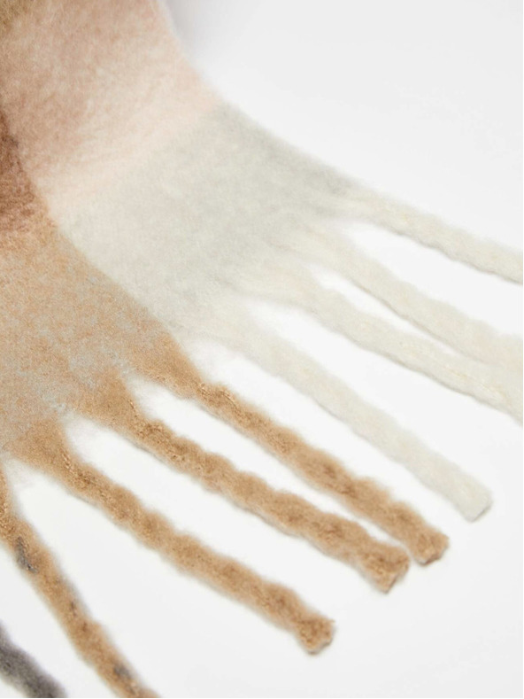 Moodo Topel šal z nežnim vzorcem