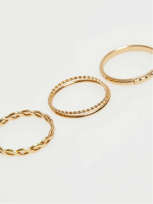 Moodo Komplet elegantnih prstanov Moodo