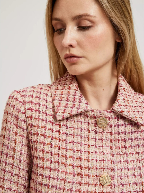 Moodo Rožnata ženska jakna Moodo