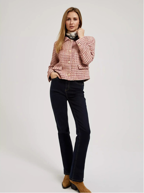 Moodo Rožnata ženska jakna Moodo