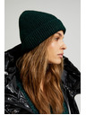 Moodo Kapa s kovinsko temno zeleno nitjo Moodo