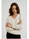 Moodo Moodo Bež ženski pulover